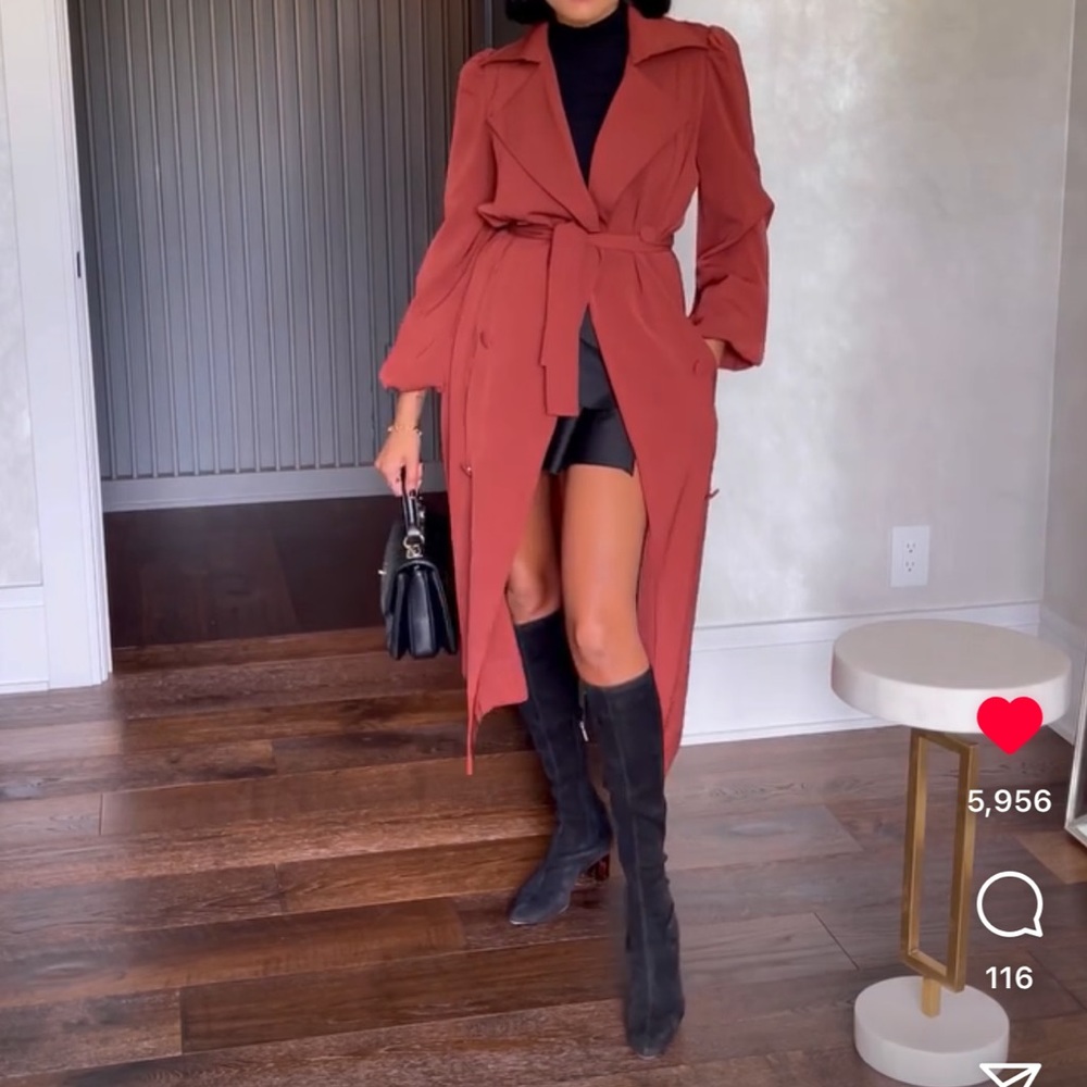 NWT Long fluid jacket